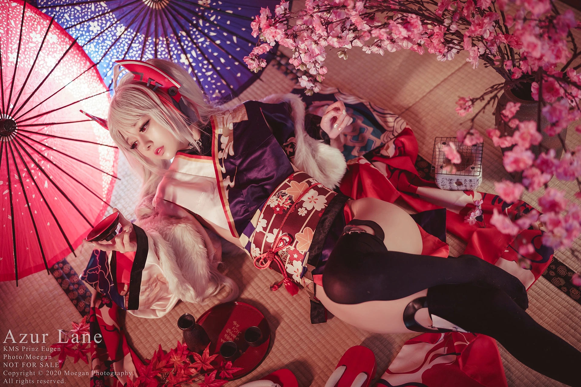 沖田凜花Rinka NO.027 Azur LaneKMS Prinz Eugen 百花繚乱ver 1